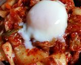 ルーさんのとろ玉ネギネギキムチ丼！作り方7写真