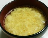 ふわふわ＊白味噌で甘辛な卵のお味噌汁＊作り方5写真