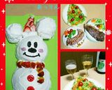 クリスマス ケーキ　ミッキー 作り方作り方19写真