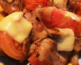絶品！豚バラトマトチーズ焼き作り方8写真