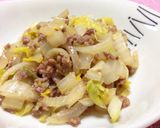 *豆腐とひき肉の甘辛みそ炒め*作り方8写真