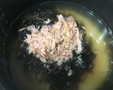 超簡単☆塩昆布とシーチキンの炊き込みご飯作り方2写真