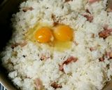 中華あじで☆焼豚 ニラ 卵チャーハン作り方3写真