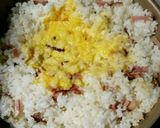中華あじで☆焼豚 ニラ 卵チャーハン作り方4写真