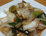 超簡単！白菜と長ねぎのコク旨中華炒め♪作り方5写真