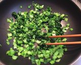 小松菜のじゃこ味噌炒め♪作り方3写真
