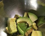 胡麻油香る♡アボカド納豆作り方1写真