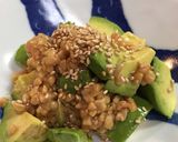 胡麻油香る♡アボカド納豆作り方3写真