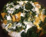 山盛りホウレン草のチキンカレー作り方8写真