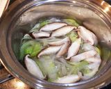 白ネギと椎茸のグラタンスープ作り方3写真