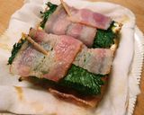 レンチンで簡単！絹生揚げのベーコン巻き作り方6写真