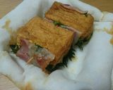 レンチンで簡単！絹生揚げのベーコン巻き作り方8写真