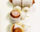 竹輪☆ウインナーと卵と青のりで簡単一品!作り方1写真