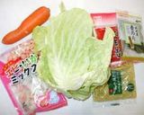 カレー味やきそば♪簡単シーフードミックス作り方1写真