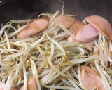 魚肉ソーセージともやしの簡単ソース炒め作り方3写真