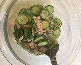 らっきょう酢で超簡単！絶品！きゅうり揉み作り方3写真