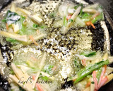 簡単野菜かき揚げ覚書 小松菜さつま芋作り方4写真