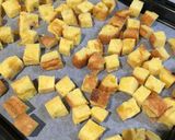 失敗した食パンでラスク作り方2写真