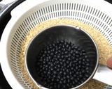 【黒千石大豆（黒豆）の玄米ご飯】作り方4写真