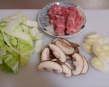 ✜白菜で…和風焼きうどん✜作り方1写真