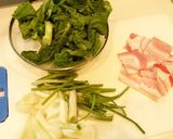 のびると菜の花のパスタ作り方2写真