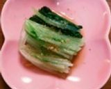 ♡レンジで簡単・水菜のおひたし♡作り方16写真