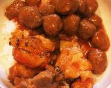 賞味期限切れ寸前レトルト丼作り方3写真