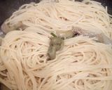 葱香る✿オイルサーディン柚子胡椒パスタ✿作り方5写真