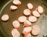 ほうれん草とソーセージのたまご炒め作り方3写真
