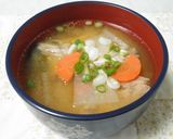 ぶりのあら汁～コチュジャン風味♪作り方5写真