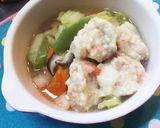 エビ豆腐団子のスープ☆作り方8写真