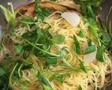 七草のクリームパスタ作り方6写真