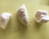 信州風おやき★鶏ひき肉ケチャップ味作り方6写真