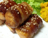 ＊鶏肉とさつまいもの照りマヨ焼き＊作り方10写真