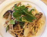 七草のクリームパスタ作り方8写真