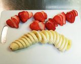 ココア食パンでフルーツサンドイッチ♪作り方2写真