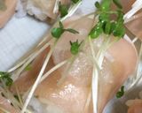 昆布締め風生ハム寿司作り方6写真