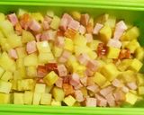 えごま油☆じゃがいも さつまいも サラダ作り方1写真