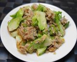 つぼみ菜とツナの炒め物作り方5写真