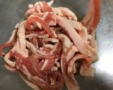 “覚えやすいレシピ” 青椒肉絲作り方1写真