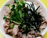 5分で簡単☆お肉が柔らか~い 豚丼作り方5写真