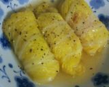 冷凍で簡単調理♪ロール白菜チーズベーコン作り方12写真