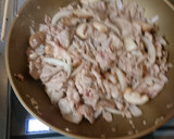 もやしと豚肉の中華風卵炒め煮作り方7写真