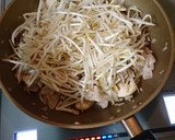 もやしと豚肉の中華風卵炒め煮作り方8写真