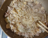 もやしと豚肉の中華風卵炒め煮作り方12写真