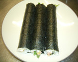 簡単酢飯と缶詰のもてなしのり巻き作り方5写真