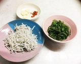 簡単！釜揚げしらすと大葉のペペロンチーノ作り方1写真