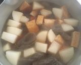 簡単！大根・厚揚げ・こんにゃくの煮物作り方3写真