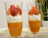 栄養満点❤野菜生活とヨーグルト2層ゼリー作り方12写真