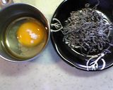 お弁当にいかが？⑰塩昆布の玉子焼き作り方1写真